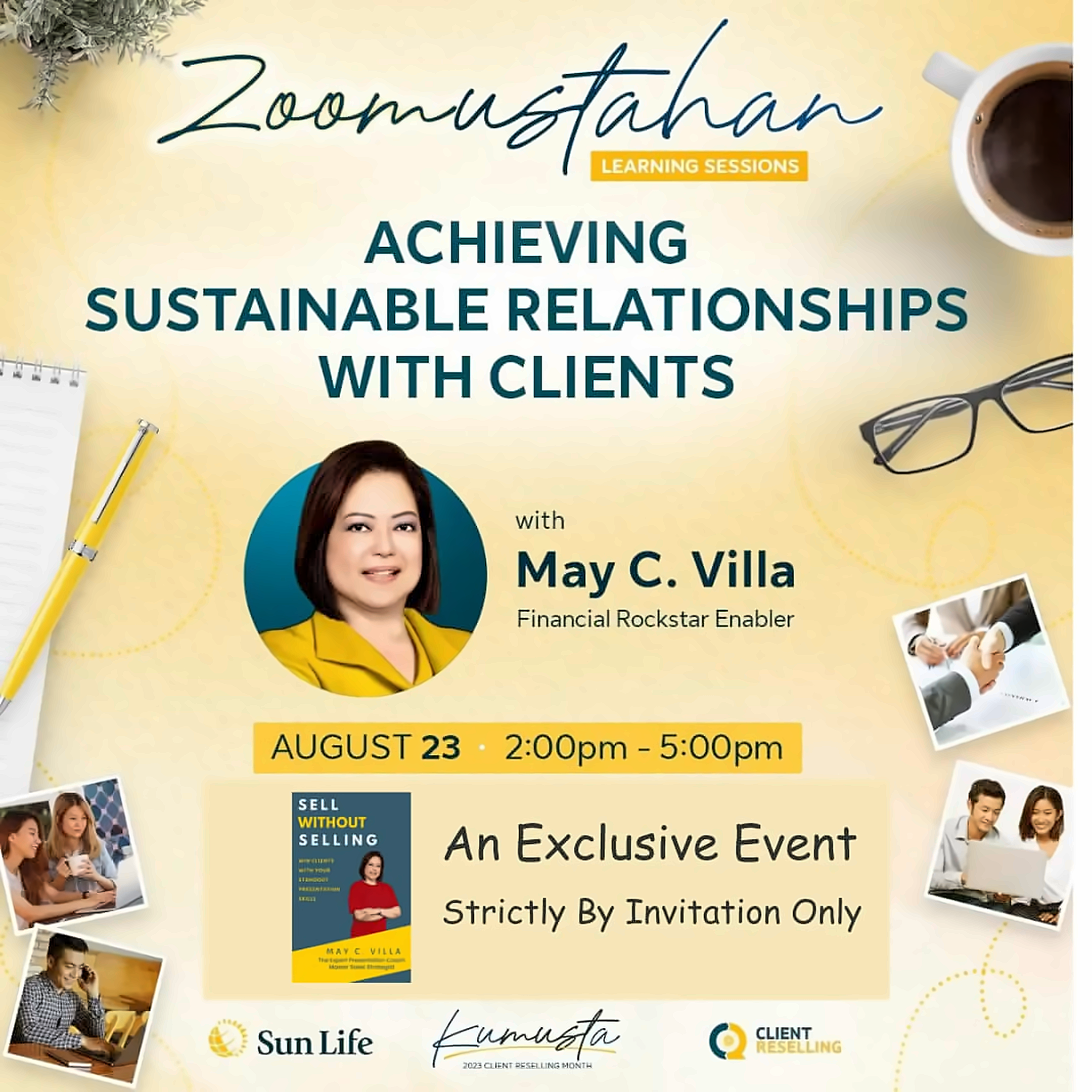 MCV speaking event poster